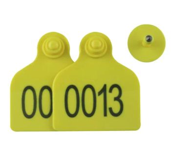 Female Ear Tag Together Male Tag for Livestock ID Tracking Color Yellow Condition New Shape Irregular Trademark sails Origin - Sails RFID Smart Card Technology Co., Limited - China