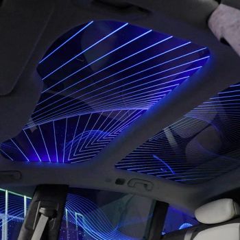 Heat Rejection Omtd Photoelectric UV Proof Privacy Protection Customizable Sun Roof Designable Pattern Film for SUV - Beijing Treeing Technology Co., Ltd. - China