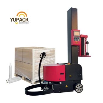 Automatic Battery Powered Mobile Robotic Pallet Robot Wrapping Machine - Qingdao Ausense Packing Equipment Co., Ltd. - China