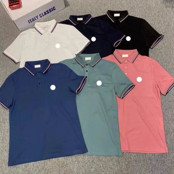 Designer Mens Frence Brand Polo Shirts Women Fashion Clothing Letter Business Short Sleeve Calssic T Shirt - Shijiazhuang Dongcang Trading Co., Ltd. - China