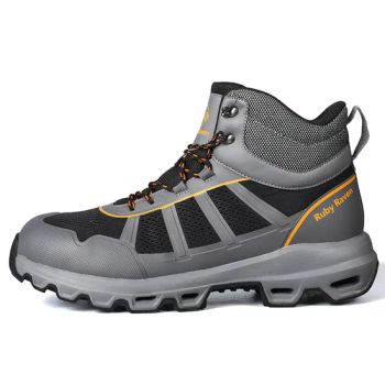 Ankle Support with Leather & Mesh Upper Men's Hiking Boots - for Mountain Trekkin - Quanzhou Ruby Raven Co., Ltd. - China