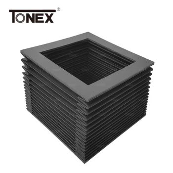 Protective Organ Shield Flexible Dust Cover Plastic Corrugated Telescopic Accordion Way Covers - Hebei Tonex Rubber And Plastic Co., Ltd. - China