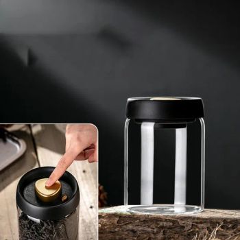 Kvacuum Tea Cans, Transparent Glass Tea Cans, Tea Boxes, Portable Storage Sealed Cans, Small Tea Storage Jars - Ningbo U-Per Consumer Goods Co., Ltd. - China
