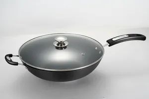 Non-Coating Pig Iron Wok (32CM) Model NO. 32CM Trademark Doctor Cookers Specification - Sanming Jiamei Consumer Electric Manufacturing Co.,Ltd. - China