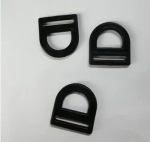Black PE Fresh/Recycled Half Round Plastic Hook for Safety Helmet, Tie Hook for Belt, Buckle Clips 2cm - Ningbo Roff Industry Co., Ltd - China