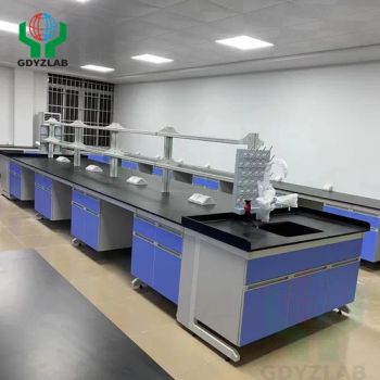Best Price Modular Steel Wood Island Tables PP Lab Benches Sink School Hospital Science Biotechnology Laboratory Furniture - Guangdong Yizhou Laboratory Equipment Co., Ltd. - China