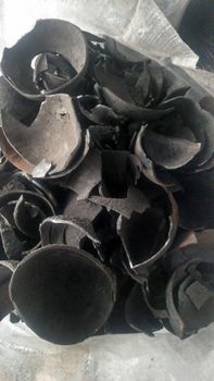 coconut shell charcoal Material ASH < 3%, FC > 72%, MOISTURE <15%, VM < 14% - asffa pandu internasional - Indonesia