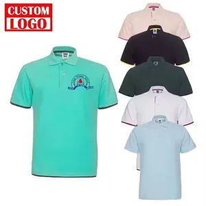 100 Cotton Custom Printing Mens Polo Shirts High Quality - WUHAN JARMOO FLAG CO., LTD. - China