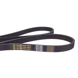 Flexible Pk Drive Belt Poly V Belt for Alternators, AC Compressors, and Power Steering Systems - Taizhou Kingpower Rubber Belt Manufacturing Co., Ltd. - China