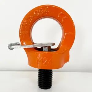 Pump Vacuum Eqmt Rotating Eye Bolts 32t Vertical Lift 094 12.9 Grade Black 360° 4:1 Safety - Tianjin Yiyun Rigging Co., Ltd. - China