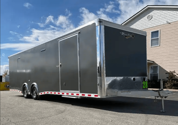 Enclosed Trailers / Enclosed Car Hauler 2026 28ft. Aluminum Extreme w/6K Torsion Spread Axles, Finished Interior w/Cabin - senesie mfg llc - United States