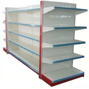 High Bright Free Design China Gondola Mart Racks Supermarket Shelves, Black Gondola Shelving Units - Hebei Woke Metal Products Co., Ltd. - China