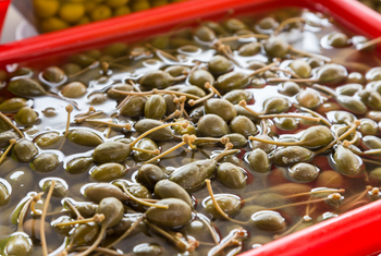 capres and black olives - RMBT - Morocco