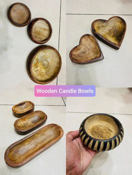 andle Making Metal Urli  for DIY Candle Making Tea-Light Candles  Diwali Home Decor - Vardhman Fancy Store - India
