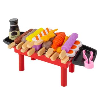 Skewers Simulation Food BBQ Toy Barbecue Set Children s Play House Toy Kitchen Oven Barbecue Toy - Ningbo Colorswoo Art Supply Co., Ltd. - China