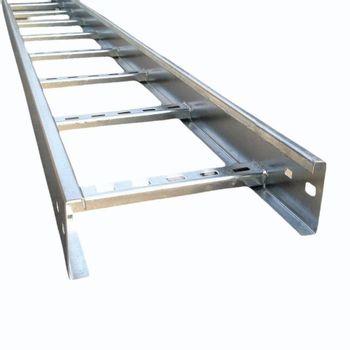 Stainless Steel Ladder Type Cable Tray Color Silver IP Ratting IP44 Hardness 45 HRC Shape Rectangular Ventilation - Viraatech International - India