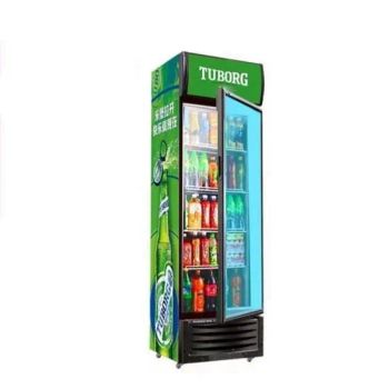 Commercial Display Upright Fridge Freezer Glass Door Soft Drink Display Refrigerators Showcase - Shandong Lonyu Import and Export Co., Ltd - China