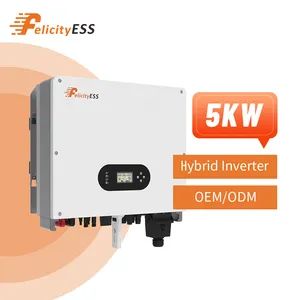Felicityess 48V 220V 5000 Watt 5kw 6kw 10W off Grid Power Inverter Hybrid Inverter with MPPT Solar Charge Controller - Guangzhou Felicity Solar Technology Co., Ltd. - China