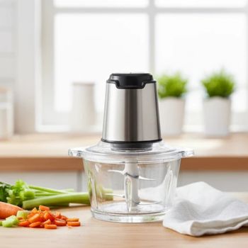 Powerful 3oow Motor BPA-Free Electric Food Processor Glass Bowl Slicer Chopper - Cixi Lotek Electrical Appliance Co., Ltd. - China