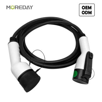 Wholesale EV Charging Accessories 3 Phase 22kw IEC 62196 2 EV Charging Cable Type 2 to Type 2 32A - Mindian Electric Co., Ltd. - China