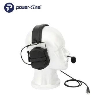 Tactical Headset Anti Noise Sound Amplification Headphone Hearing Protection Earmuffs - Shenzhen Power-Time Technology Co., Ltd. - China