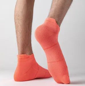 Custom 100% Cotton Sport Running Socks Breathable Neon Cycling Baseball Socks for Men - Sungnan Import & Export Co., Ltd. - China