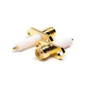 SMA Flanges Connectors Female Jack 2 Hole with PCB - DONGGUAN DOSIN PRECISION INDUSTRY CO., LTD. - China
