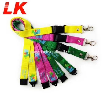 Fashion Double Sided Sublimation Printed Lanyards China Wholesale - Zhongshan Lucky Art & Crafts Gifts Co., Ltd. - China