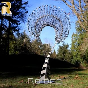 Stunning Large Kinetic Wind Sculptures Outdoor Stainless Steel Kinetic Wind Spinners - Zhengzhou Relong Arts & Crafts Co., Ltd. - China