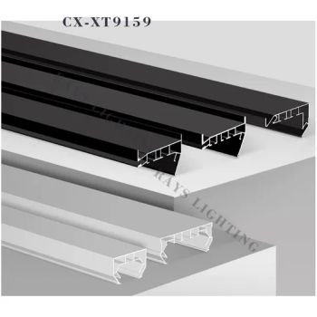 PVC Film Stretch Ceiling Aluminum Profile Track Stretch Tension Fabric Ceiling Stretchable Aluminum Profile Shadow - Foshan Rays Lighting Technology Co., Ltd - China