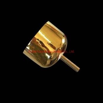 Fotma Hand Made Handle Crystal Bowl Golden/Frosted Singing Bowls for Healing - Hubei Fotma Machinery Co., Ltd. - China