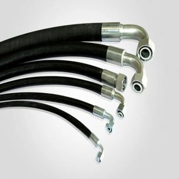 Factory OEM Flexible Rubber Hoses En 856 4sp/4sh High Pressure Steel Hydraulic Hose Fuel Pipes Tubes Hydraulic Hose - Dongying Kende Imp. & Exp. Co., Ltd. - China