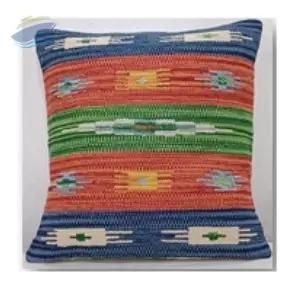 Cotton Kilim Cushion Covers -  Loomage India  - India
