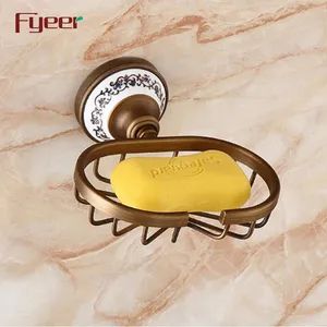 Bathroom Antique Soap Basket Dish Wall Mounted Bar Soap Holder - Wenzhou Fyeer Sanitary Ware Co., Ltd. - China