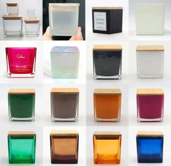 Customized Kinds of Colors for Glass Holder for Candle Decoration - Xuzhou Selead Packaging Material Co., Ltd. - China