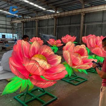 Customizable Moving Flower Lantern Large Festival Lanterns - Sichuan Genial Technology Co., Ltd. - China