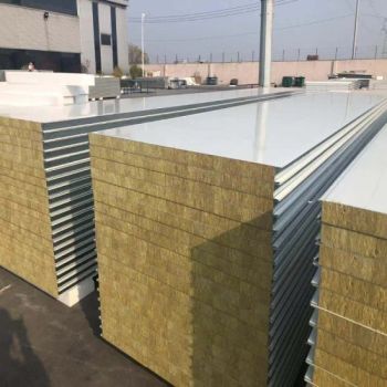 Building Materials Wall and Roof Fireproof/Soundproof Rockwool Insulated Sandwich Panel - Shandong Hark Steel Material Co., Ltd. - China