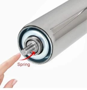 Boat Trailer Roller with Bracket Set Conveyor Rollers 1.5" Diameter Roller Metal Roller with Bracket for Transporting Industrial Use - Seikonveyor Co., Limited - China