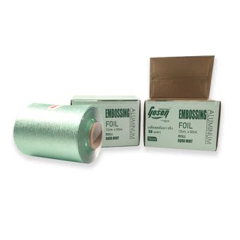 127mmx50m Hot Sale Customized Color Stylish Fashionable Hairdressing Aluminum Foil for Salon - Zhengzhou Laiwosi Aluminum Co., Ltd. - China
