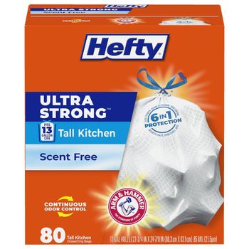 Hefty Ultra Strong Tall Kitchen Garbage Bags Tear-Resistant Disposable Trash Bags - N.G westen holding B.V - Netherlands