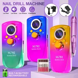 Wholesale 35000rpm Cordless Nail Drill Machine Nail Polish Remover - Ningbo Sundy Imp & Exp Co., Ltd. - China