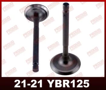 Ybr125 Engine Valve Motorcycle Engine Valve Ybr125 Motorcycle Spare Parts - Chongqing Proud Import & Export Trade Co., Ltd. - China