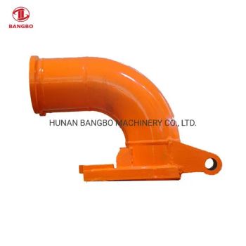 Twin Wall Zoomlion Spare Parts Concrete Hinge Bend Pipe for Concrete Pumps 175A Hinge Bend Pipe Elbow - HUNAN BANGBO MACHINERY CO., LTD. - China