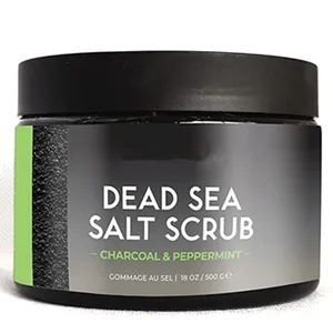 Custom Mens Skin Care Exfoliating Activated Charcoal Dead Sea Salt Scrub for Body - Guangzhou Mebamy Cosmetics Co., Ltd. - China