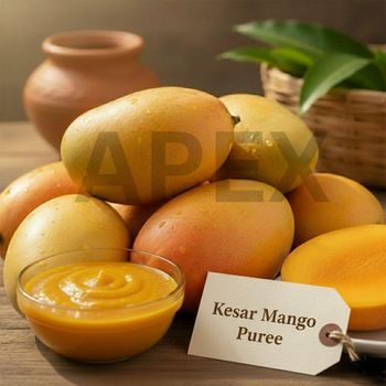 Kesar Mango Pulp And Puree, Kesar Mango, Mango, Kesar Mango Pulp, Mango Pulp, Mango Puree, Kesar Mango Puree, Non Concentrated Mango Puree, Concentrated Mango Puree, Kesar Mango Pulp And Puree Bulk Supplier From India. - APEX INTERNATIONAL - India