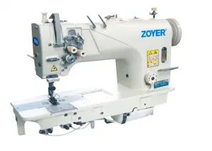 Zy8750 Needle Bar Split Double Needle Big Hook High Speed Industrial Lockstitch Sewing Machine - Zoyer Sewing Machine Co., Ltd. - China