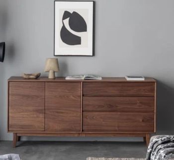 North American Walnut Furniture Chest of Drawers Origin China Condition New Use Furniture Layer 4 Layers Model NO. - Shaoxing Quanlu Import and Export Co., Ltd. - China