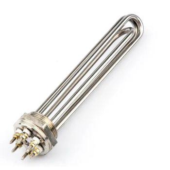 6kw 3 Phase 220V 380V Oil Electric Tubular Heating Element Water Immersion Heater Industrial Heating Elements - Taizhou Kayson Electric Heating Technology Co., Ltd. - China
