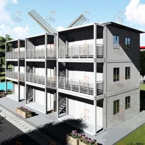 Cbox Three Layers House Design Container Assembled Apartment Residential Prefabricated Prefab House - Guangdong Cbox Co., Limited. - China