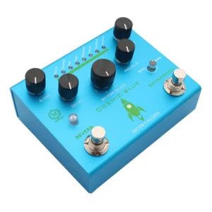 High Quality Best Cosmic Blue Digital Reverb Buffer Booster 8 Mode Multi Guitar Effect Pedal DC9V with True Bypass Mosky Pedal Bass Boss OEM ODM Cheap Price - Shenzhen Earsmate Science Technology Ltd - China